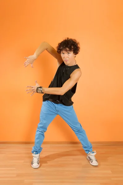 Artista de dança de pausa — Fotografia de Stock