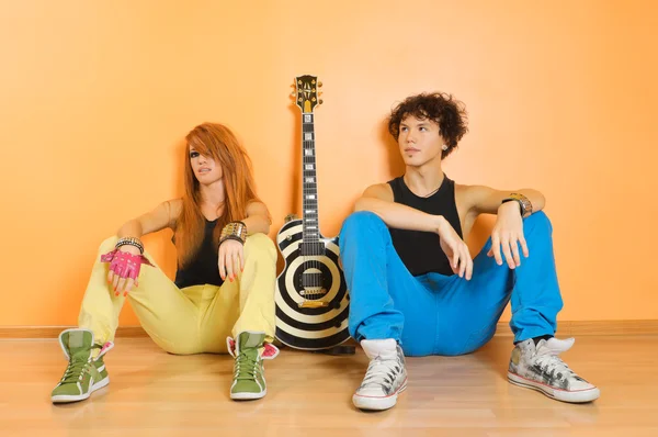 Rock band leisure time — Stock Photo, Image