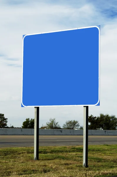 Yellow blank sign — Stock Photo, Image