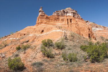 Capitol peak palo duro canyon içinde