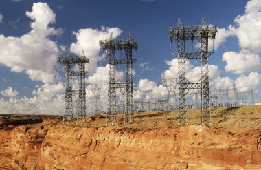 Transmission Towers clipart