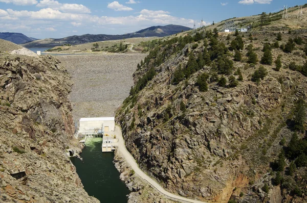 Hydroelektrická přehrada — Stock fotografie