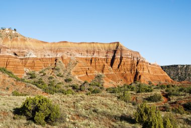 palo duro canyon oluşumları