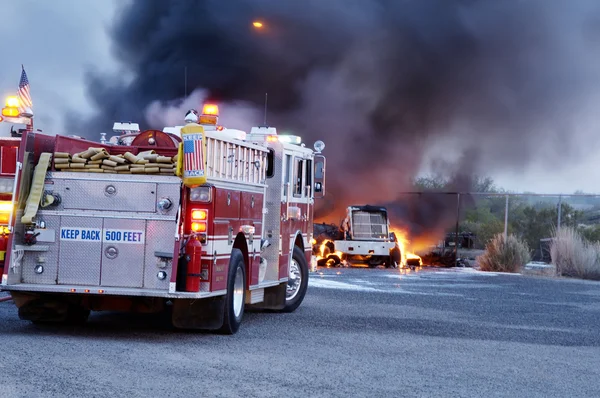 Truck Fire 4 — Stock Photo, Image