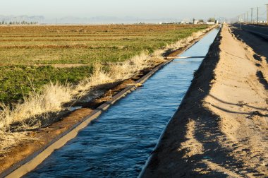 Irrigation canal clipart