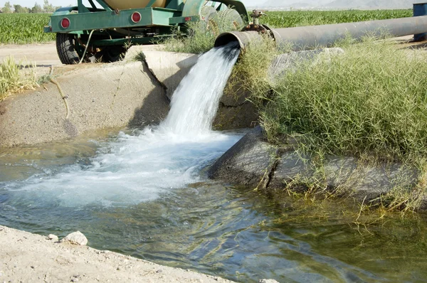 Fossato di irrigazione 1 — Foto Stock