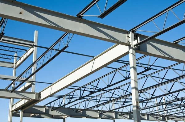 Structural steel construction — Stock Photo, Image