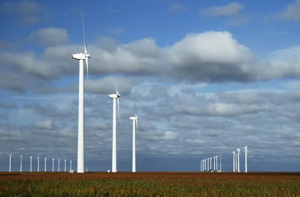 Ветряные турбины 19 — стоковое фото