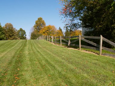 Old wood fence clipart