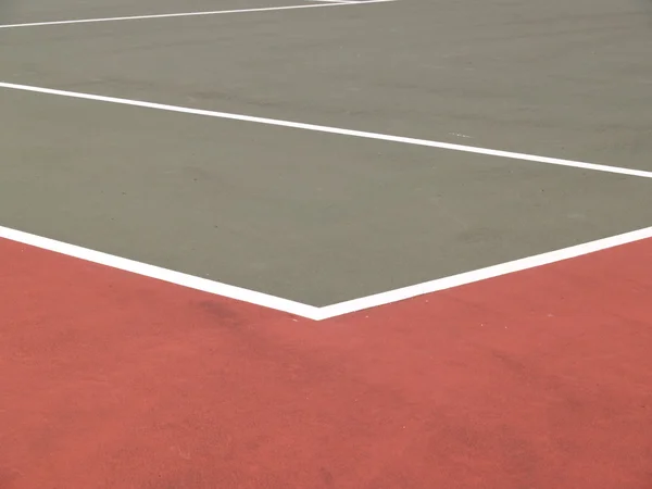 Tennisbana utomhus — Stockfoto