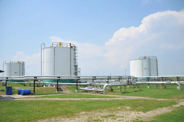 Sanayi petrol ve gaz sistemleri — Stok fotoğraf