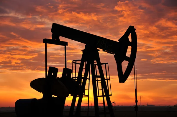 Industria petrolera — Foto de Stock