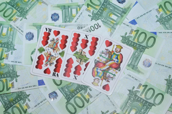 Gambling cards — Stock Photo, Image