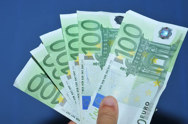 Euro peníze — Stock fotografie