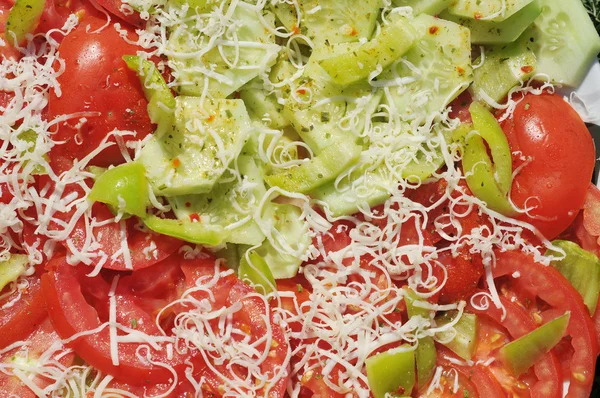 Klasik caprese salatası — Stok fotoğraf