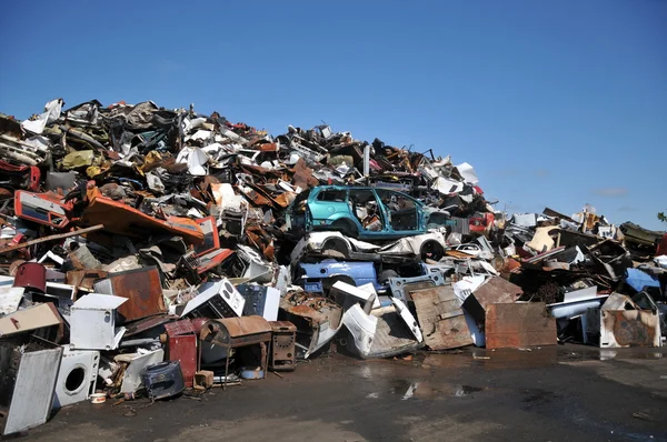 汽车垃圾场 — 图库照片
