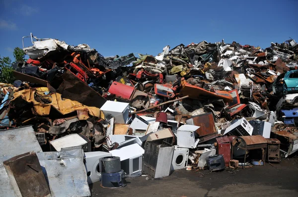 stock image Cars junkyard