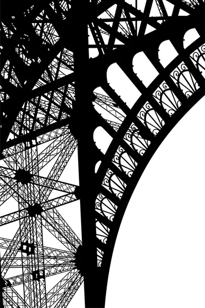 Tour d'Eiffel — Image vectorielle