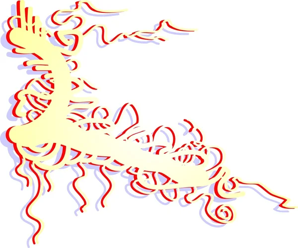 Abstraction calligraphique — Image vectorielle