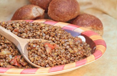 Cooked Lentils clipart