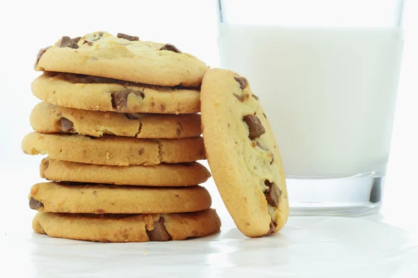 Cookies and Milk — Stock Photo, Image