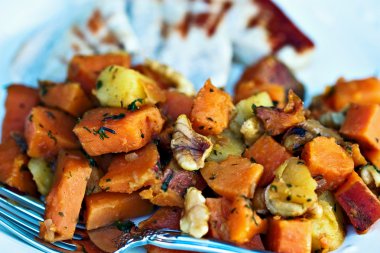 Sweet Potato Hash clipart