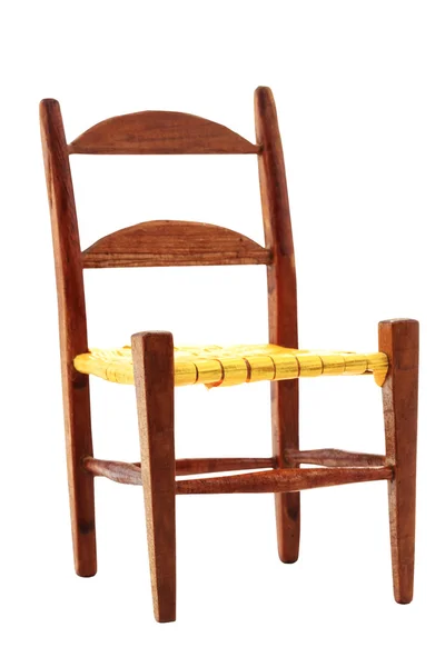 Изолированное кресло — стоковое фото