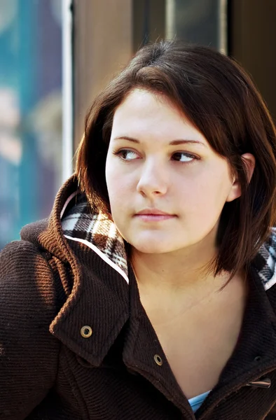 stock image Beautiful Thoughtful Woman