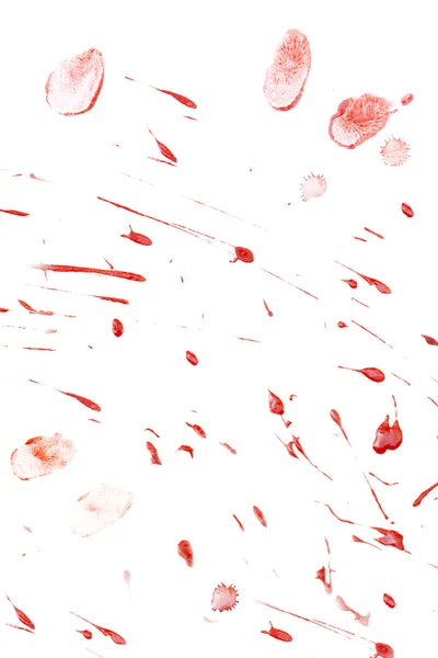 Брызги крови — стоковое фото