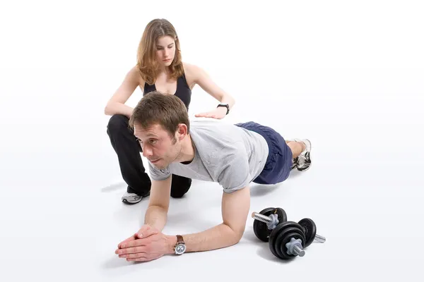 Fitness lesson — Stock Photo, Image