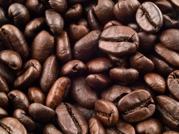 Granos de café llenando el marco como fondo —  Fotos de Stock