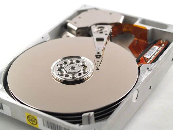 stock image Internal Hard Drive with the Case Opened