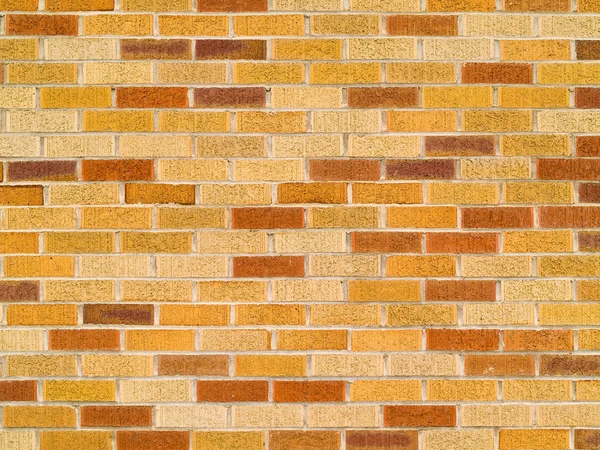 Orange, Rouge et Tan Brick Wall Arrière-plan — Photo