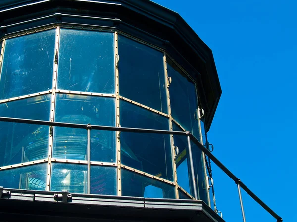 Cape Meares Faro cupola di vetro — Foto Stock