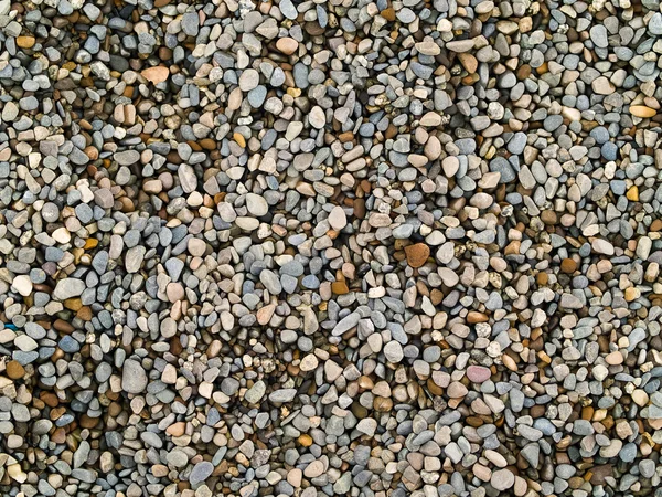 Playground Pea Gravel with Some Wet and Some Dry — Stock Photo, Image