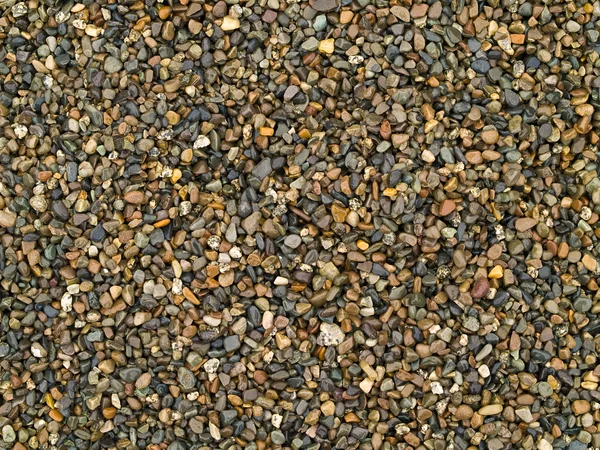Playground Pea Gravel Wet from a Recent Shower — Stock Photo, Image