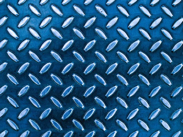 Diamante azul metal fundo textura — Fotografia de Stock