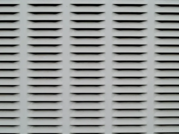 Rejilla de ventilación de metal gris y negro — Foto de Stock