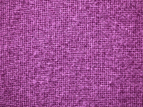 Burlap Pink tecido textura fundo — Fotografia de Stock