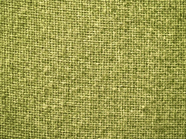 Säckväv gult tyg textur bakgrund — Stockfoto