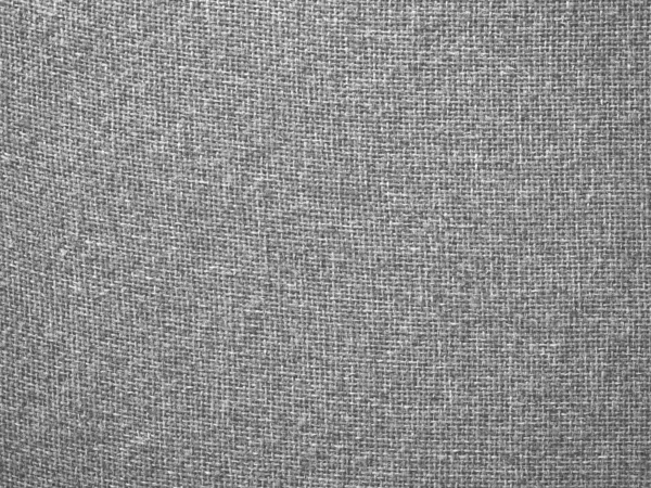 Pytlovina šedé textilie textura pozadí — Stock fotografie