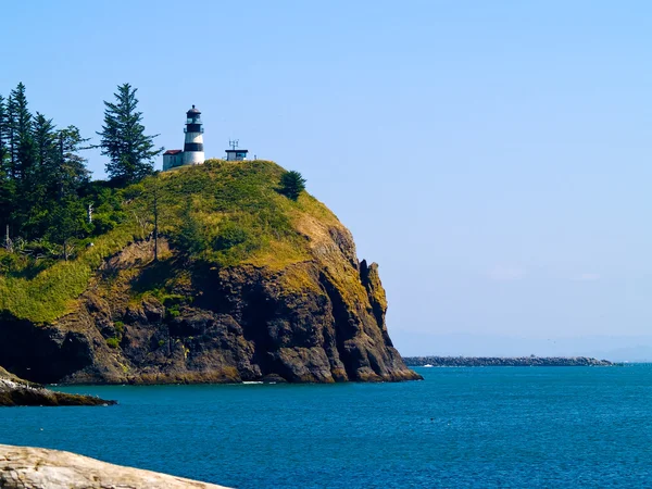 stock image Lighthouse - Cape Disappointment WA USA