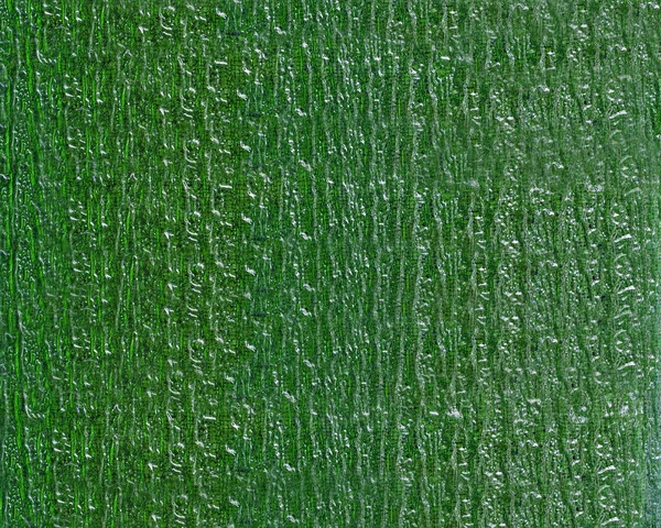Текстурированное стеклянное окно зеленое — стоковое фото