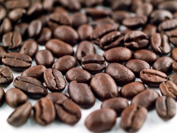 Kawa wypełnienie kadru jako tło — Zdjęcie stockowe