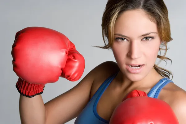 Boxer irritado — Fotografia de Stock