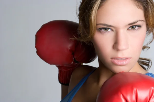 ボクシング フィットネス女の子 — ストック写真