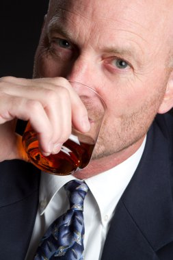 Man Drinking clipart