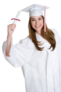Teen Girl Graduation clipart