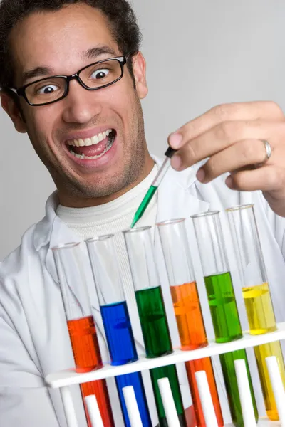 Science Experiment Man — Stock Photo, Image