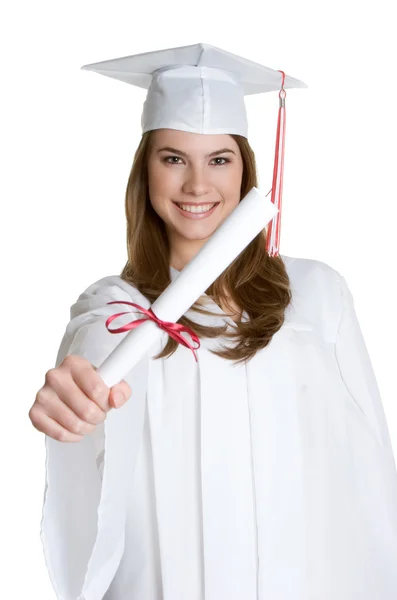 Graduating Girl — Stock Photo, Image